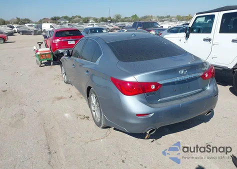 2015 Infiniti Q50 Premium from USA, damaged, VIN JN1BV7AP6FM340689